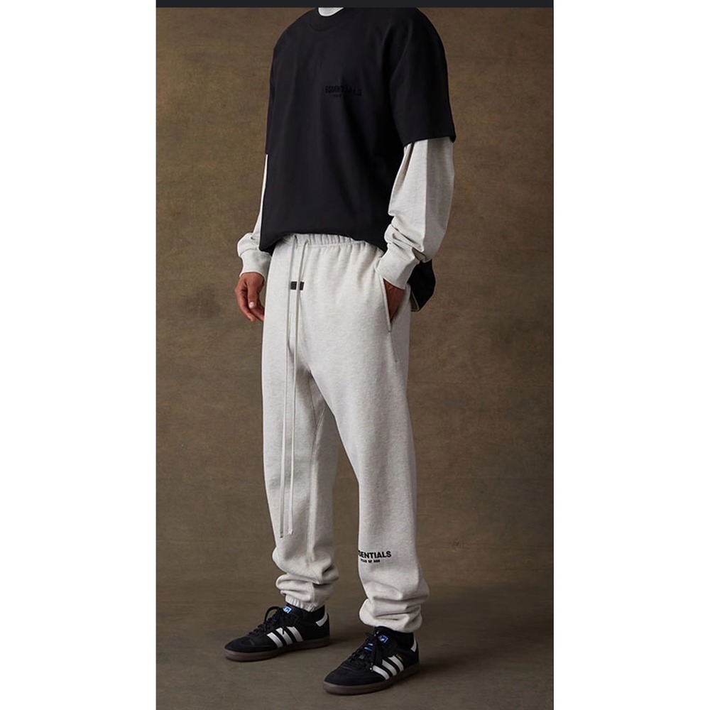 ESSENTIALS Fear of God Light‎ Oatmeal Sweatpants Joggers Pants Size XS